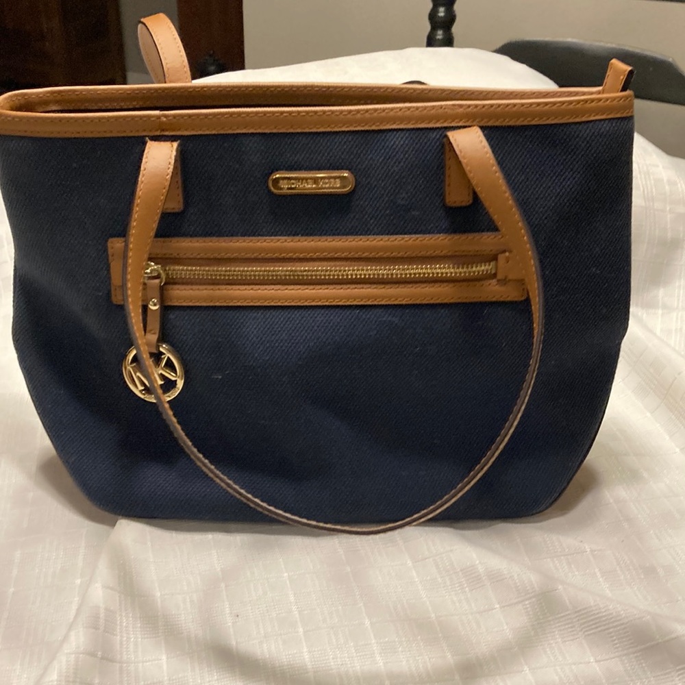 Michael Kors canvas tote
